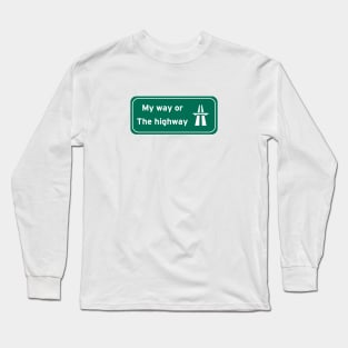 MY WAY Long Sleeve T-Shirt